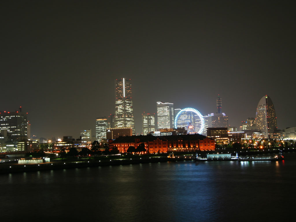 大さん橋国際客船ターミナル編夜景壁紙 横浜発見ガイド